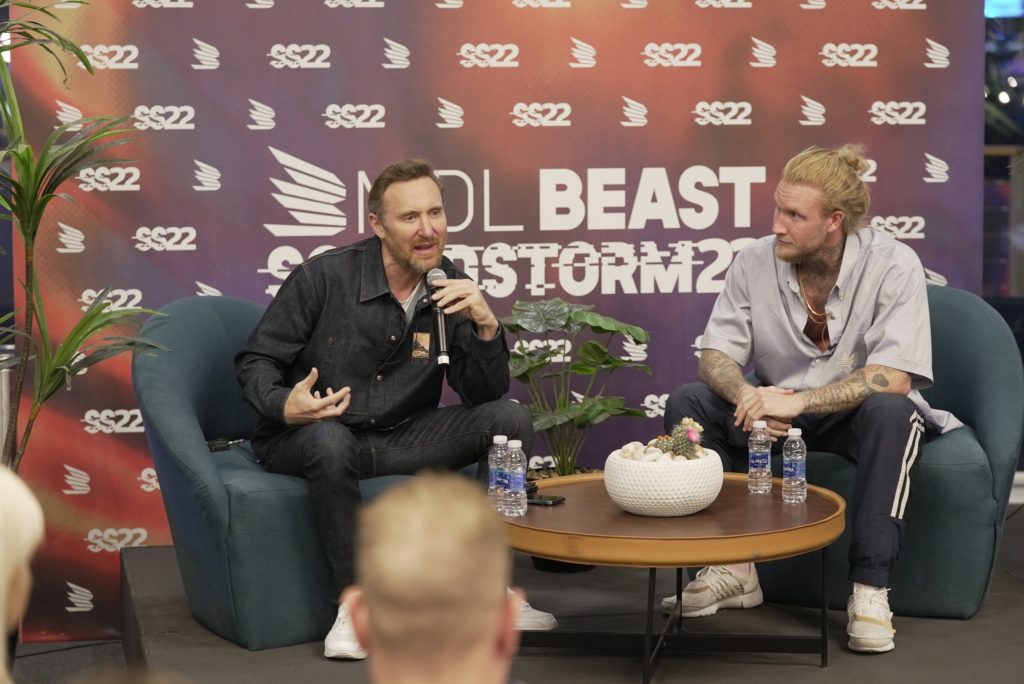 Guetta And Morten At Their Future Rave Press Conference At Soundstorm