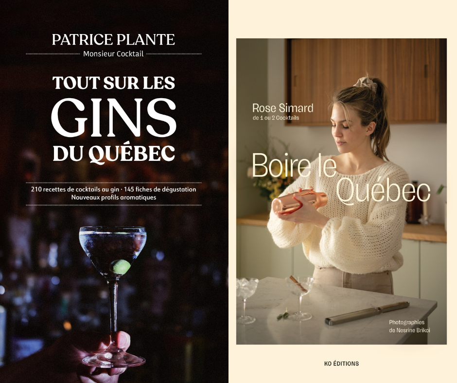 Livres cocktails québécois