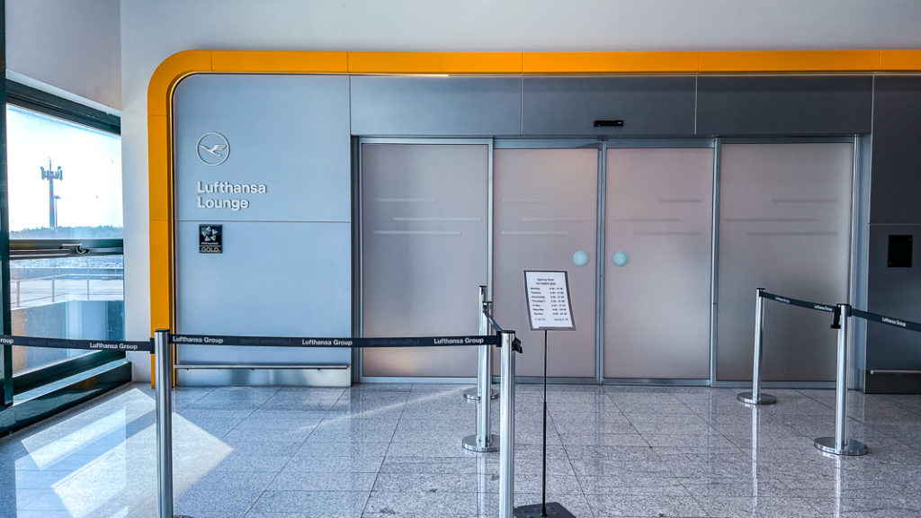 Lufthansa lounge Milan MXP-02