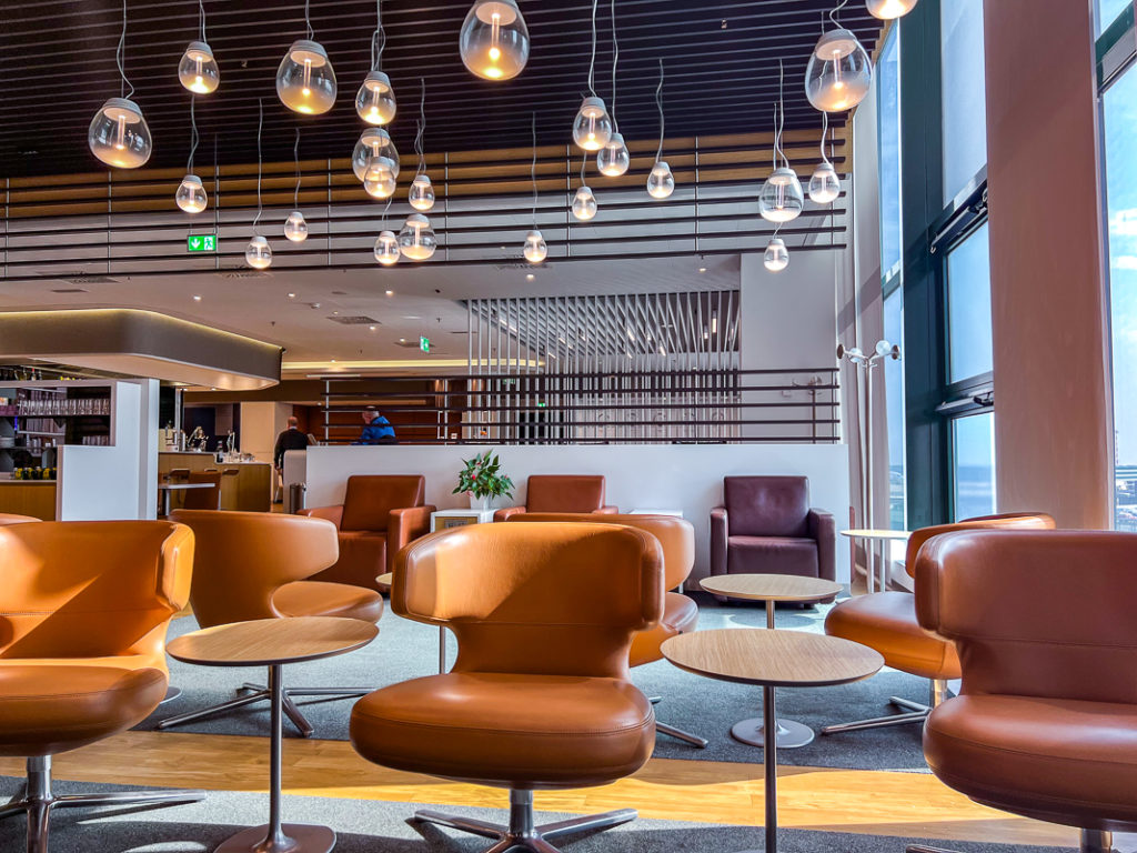 Lufthansa lounge Milan MXP-20
