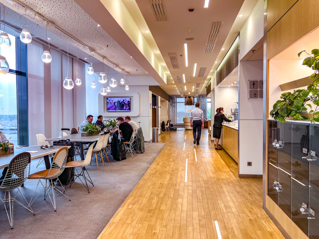 Lufthansa lounge Milan MXP-29