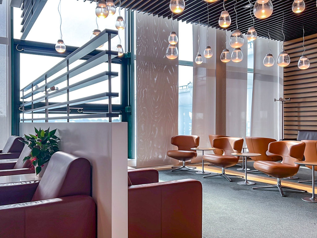 Lufthansa lounge Milan MXP-31