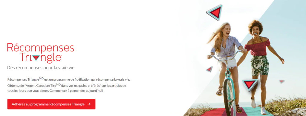 Programme Triangle – Carte de crédit Canadian Tire