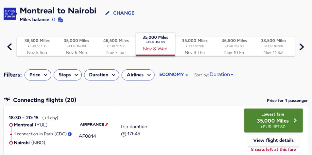 Safari In Africa Flying Blue En