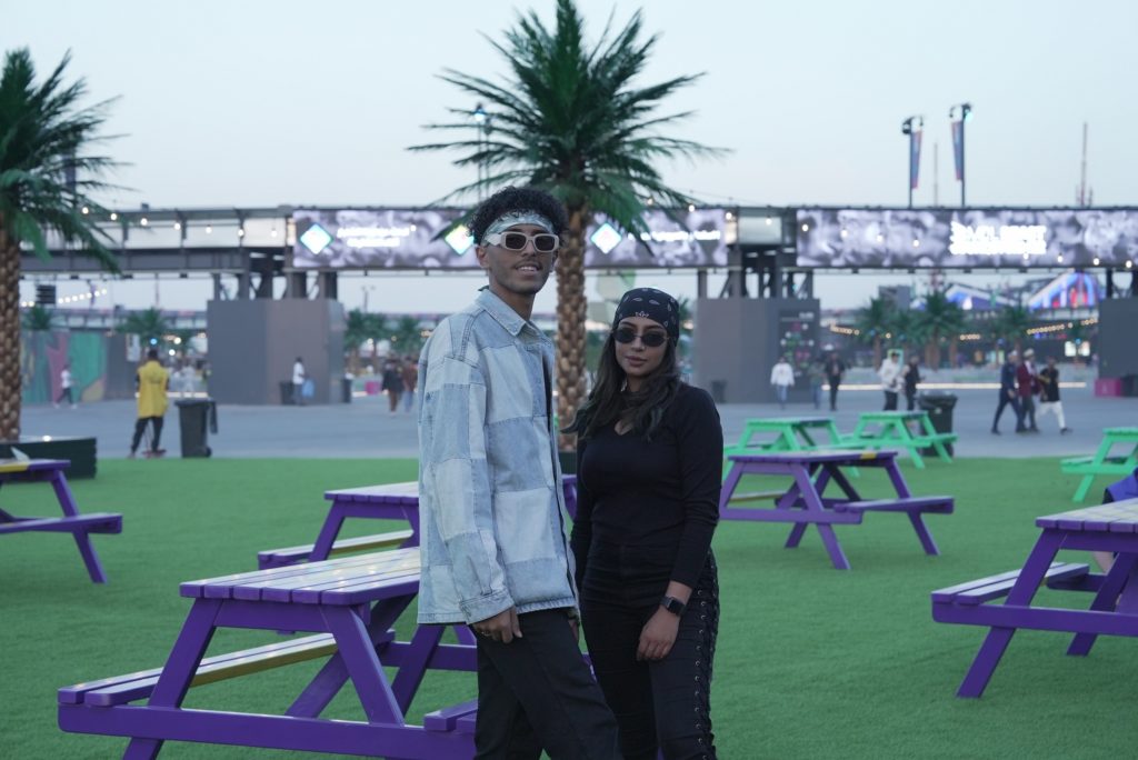 Some Of The First Arrivals At The Three Day Festival