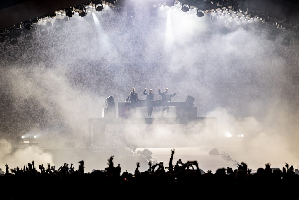 Swedish House Mafia During Their Headline Friday Night Performance At Soundstorm
