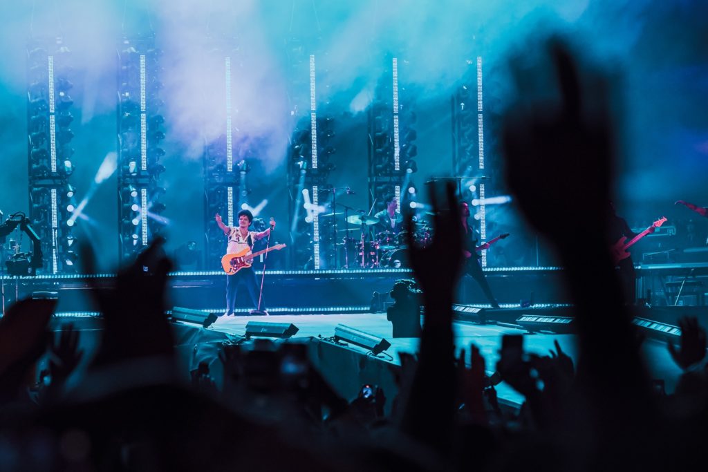 Us Star Bruno Mars Wowed The Corwd With His Saturday Slot On The Big Beast Stage