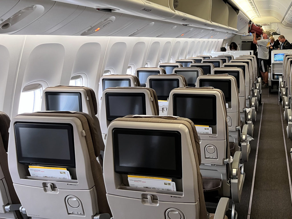 Swiss B777-300ER économie