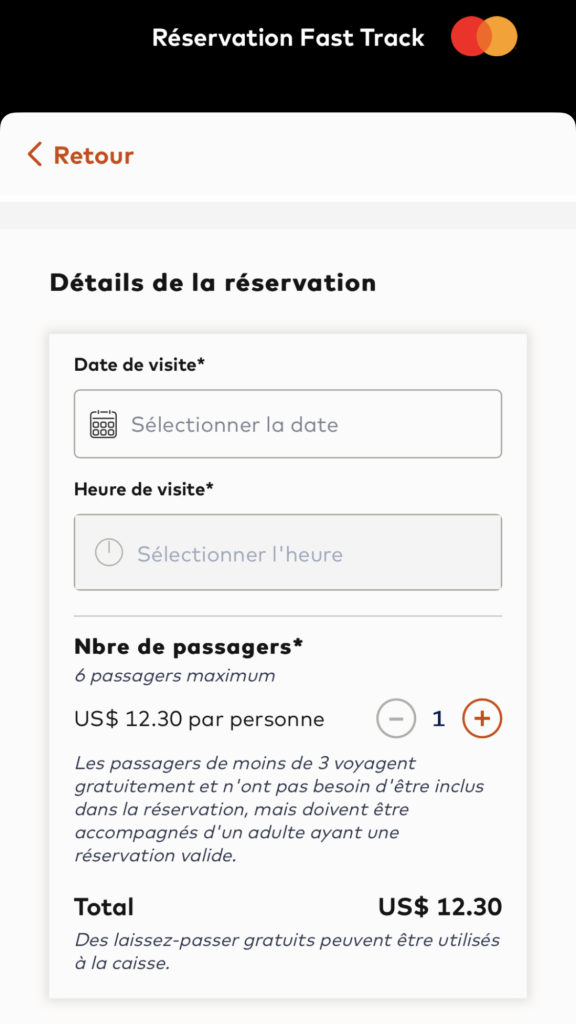 Fast Track Mastercard Prix Nce Fr.