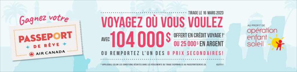 passeport reve operation enfant soleil