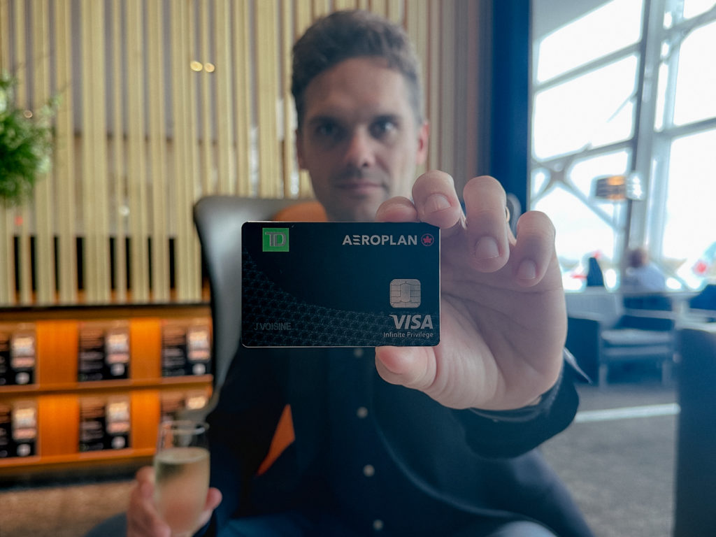 Carte visa infinite privilege td aeroplan salon ac jm