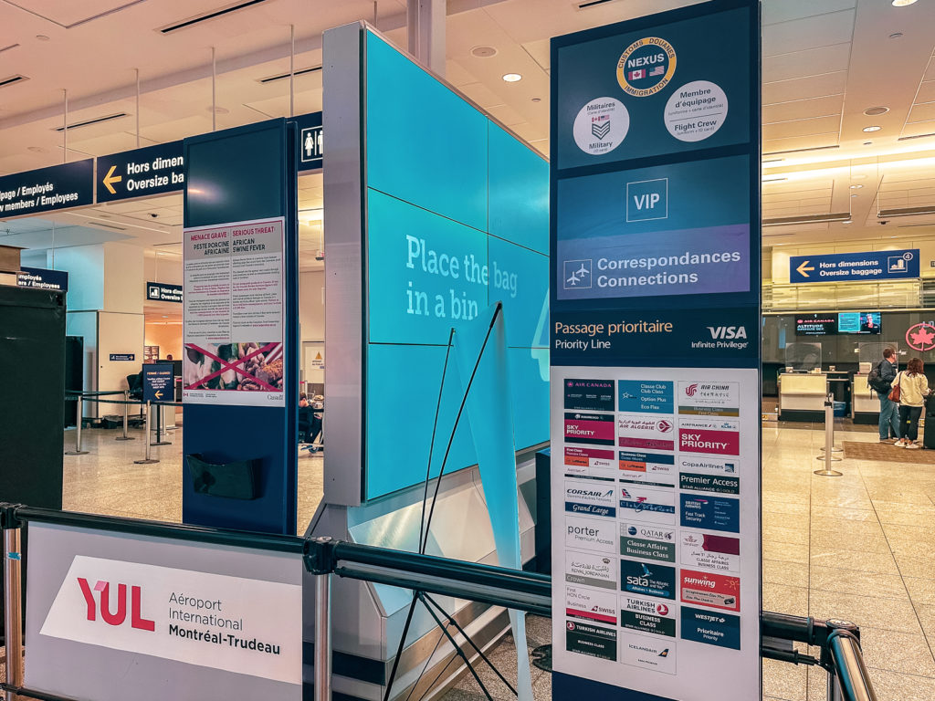 Carte visa infinite privilege td aeroplan securite yul