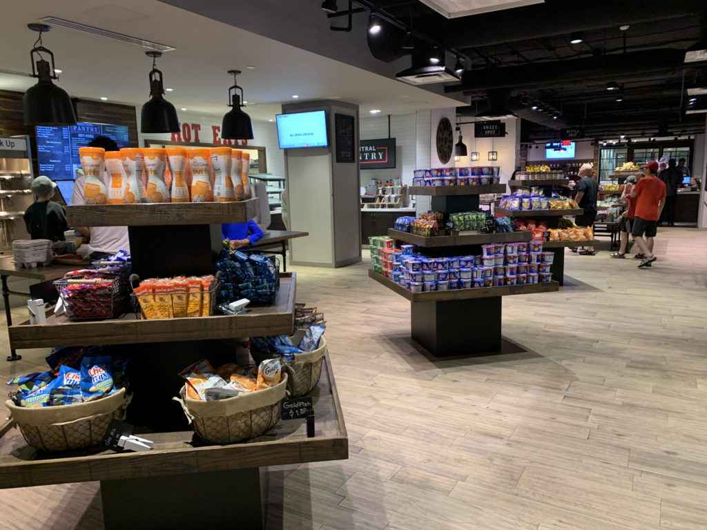 Central pantry option restaurant