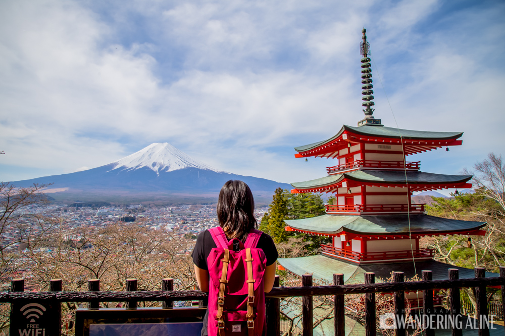 Chureito Pagoda et Mont Fuji