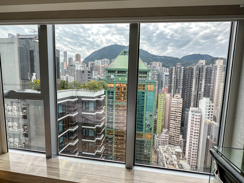 Courtyard Hong Kong - Vue sur la ville