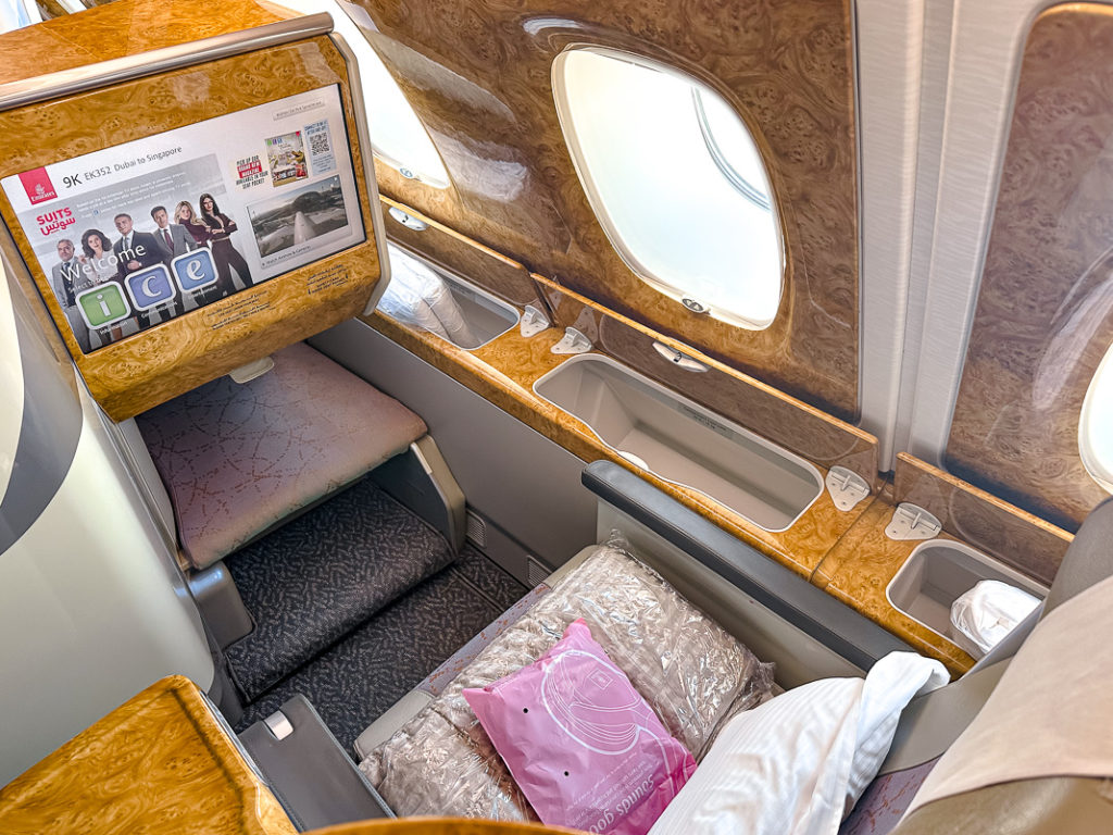 Emirates A380 - Classe Affaires