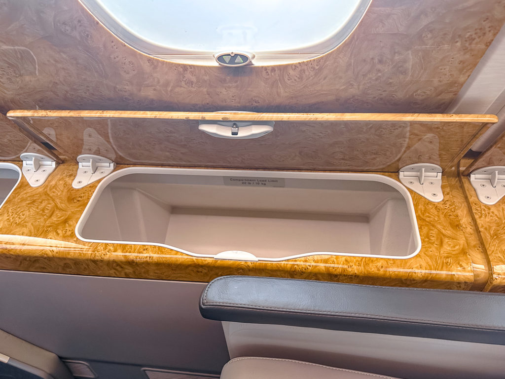 Emirates A380 - Classe Affaires