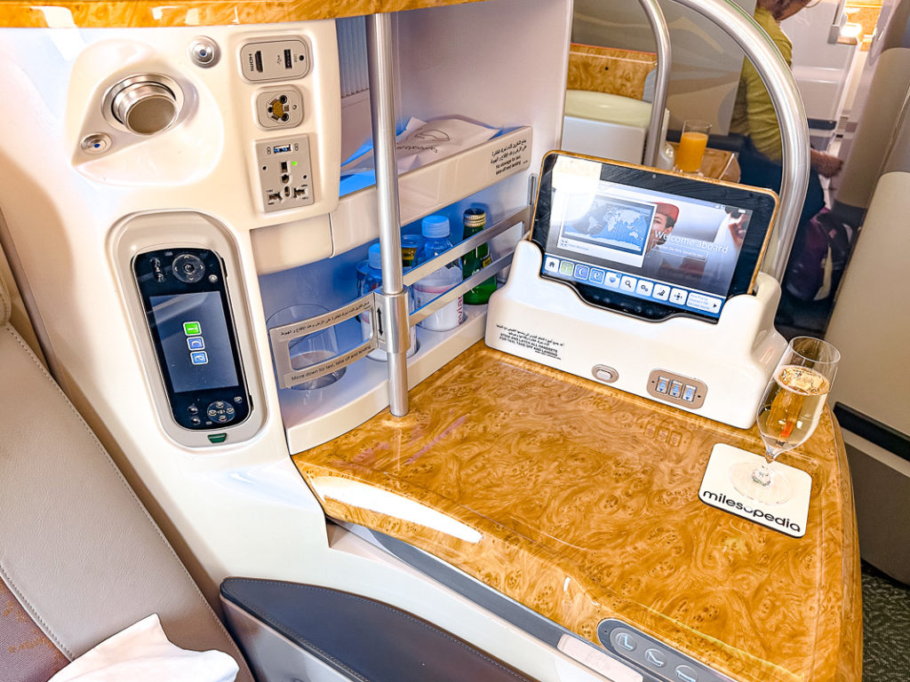 Emirates A380 - Classe Affaires