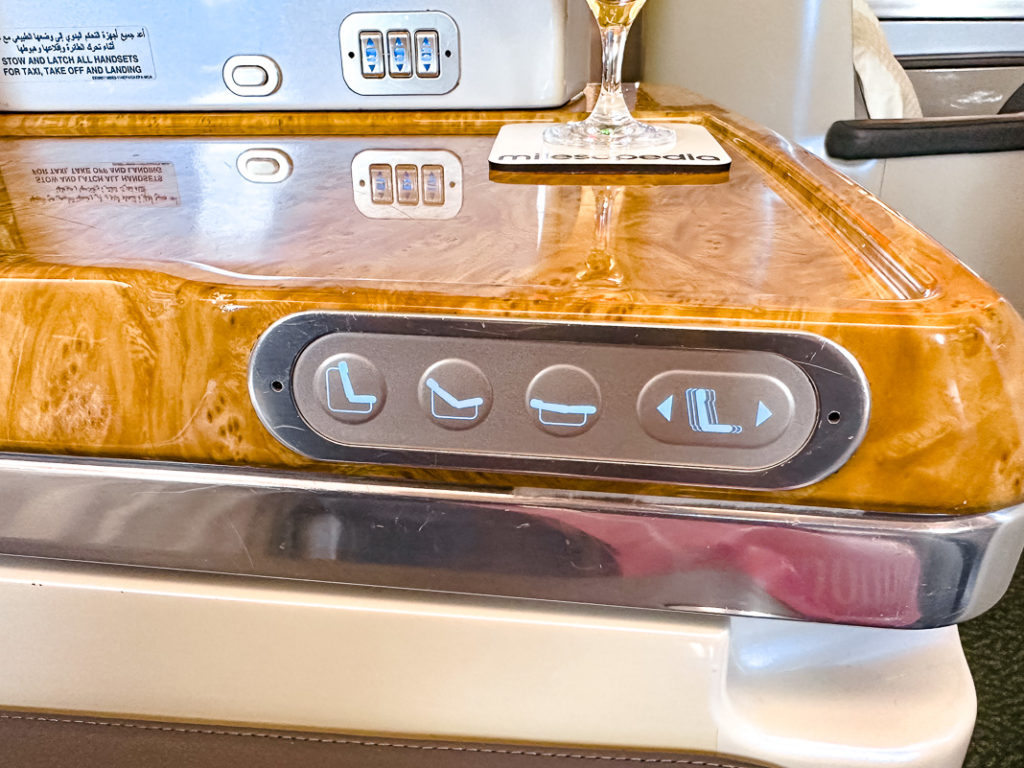 Emirates A380 - Classe Affaires