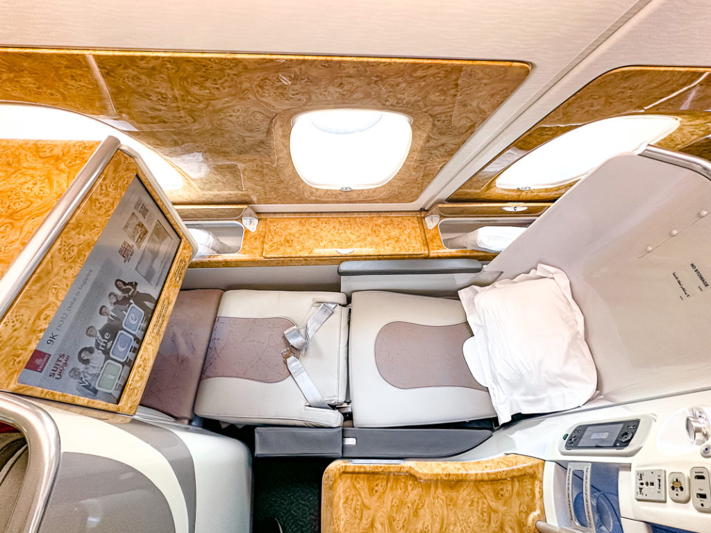 Emirates A380 - Classe Affaires