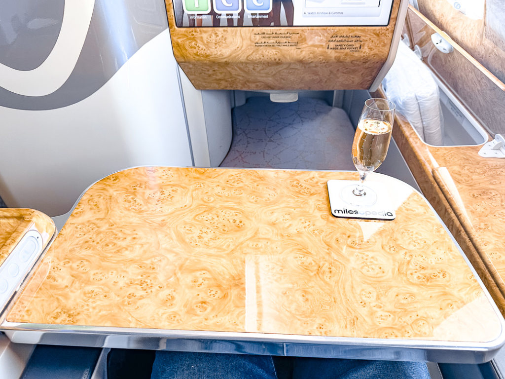 Emirates A380 - Classe Affaires