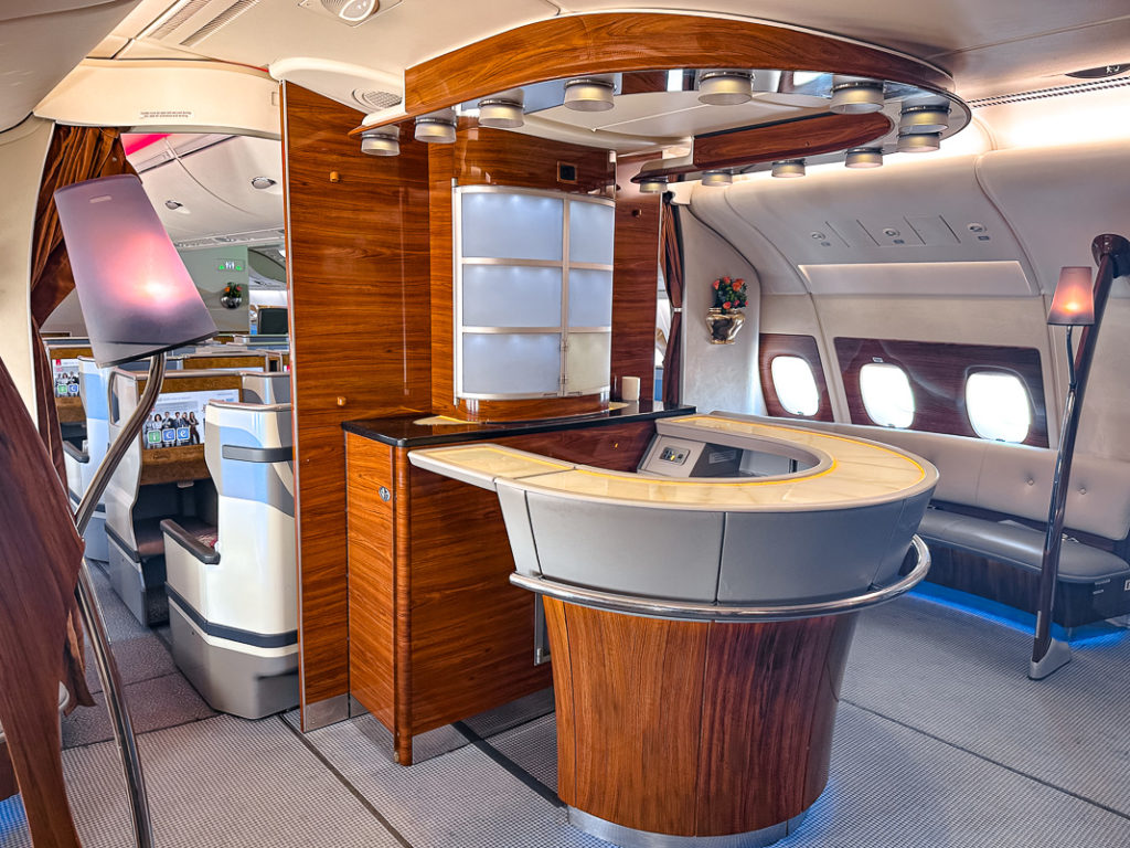 Emirates A380 - Classe Affaires