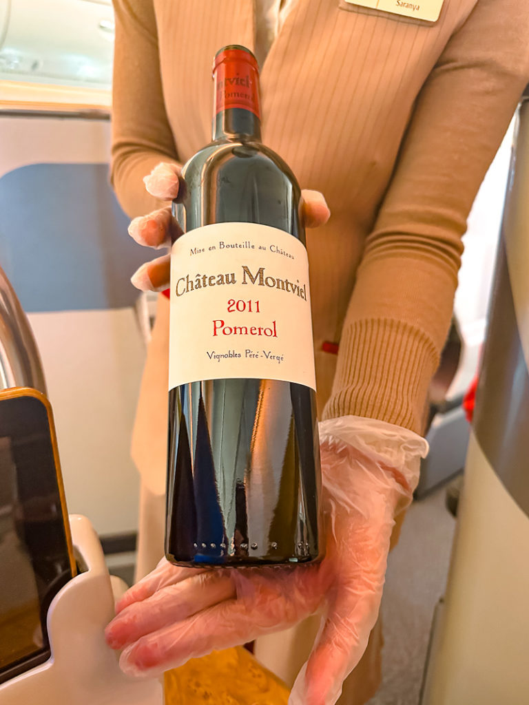 Emirates A380 - Classe Affaires