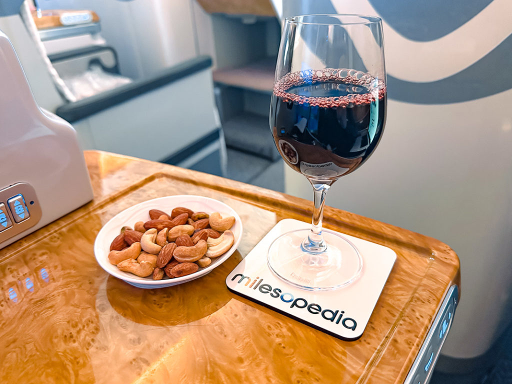 Emirates A380 - Classe Affaires