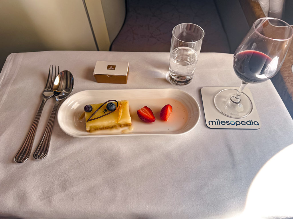 Emirates A380 - Classe Affaires