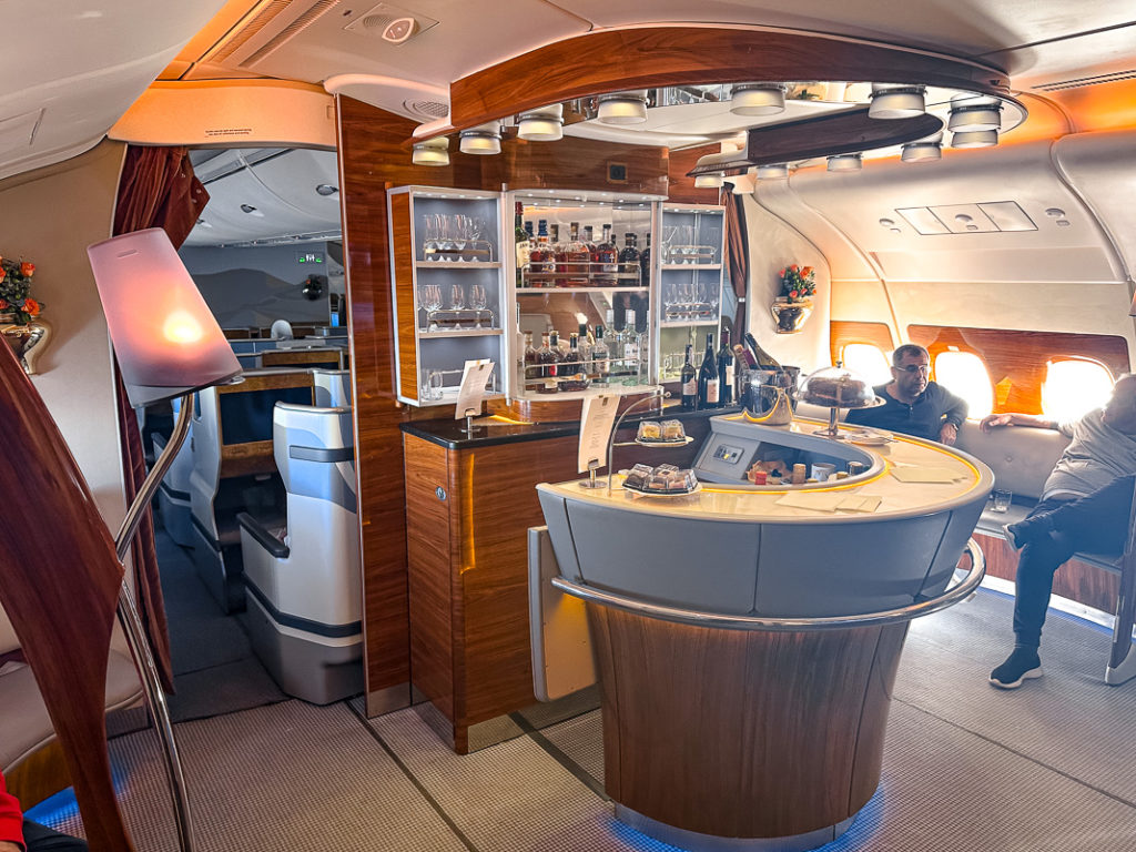 Emirates A380 - Classe Affaires