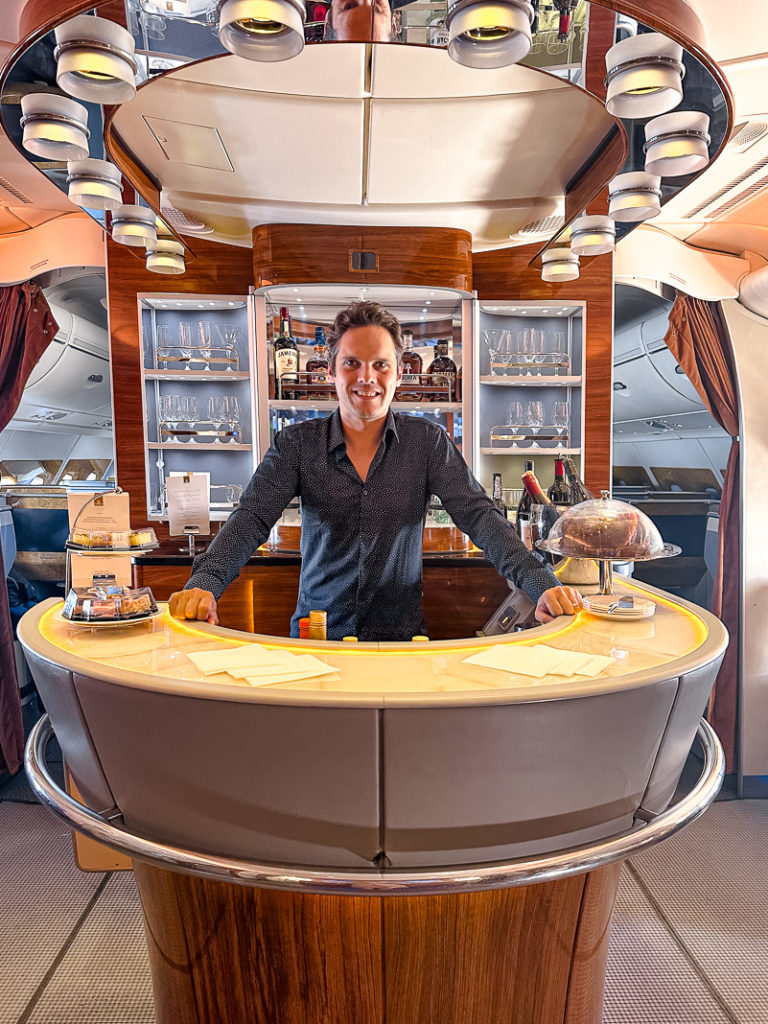 Emirates A380 - Classe Affaires