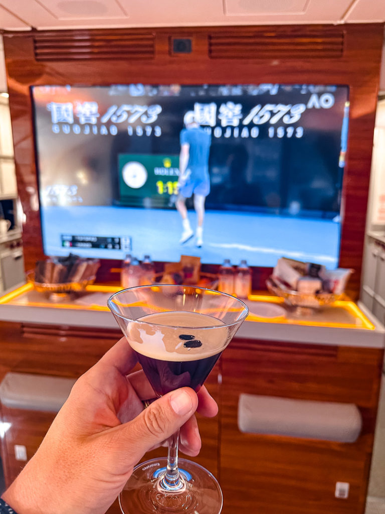 Emirates A380 - Classe Affaires