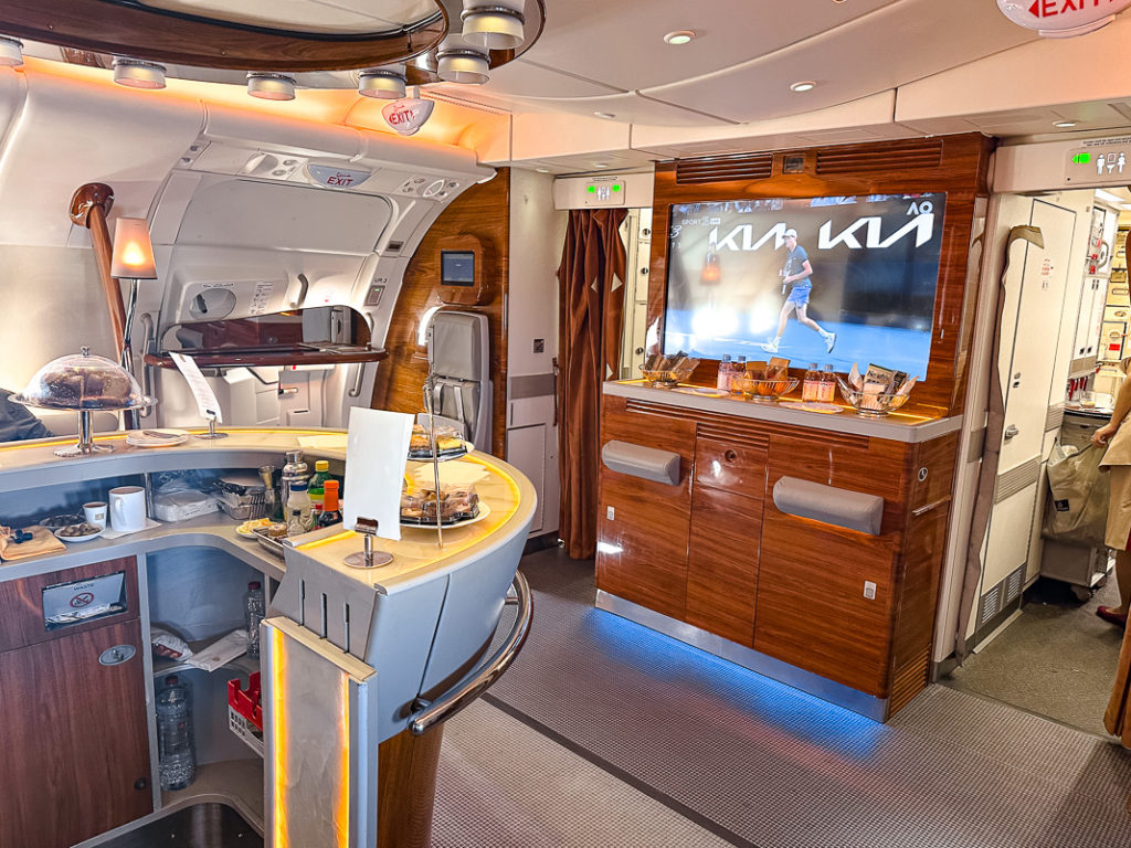 Emirates A380 - Classe Affaires