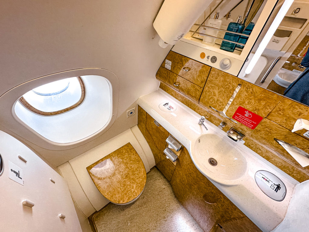 Emirates A380 - Classe Affaires