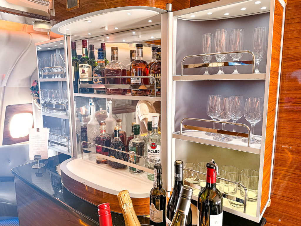 Emirates A380 - Classe Affaires