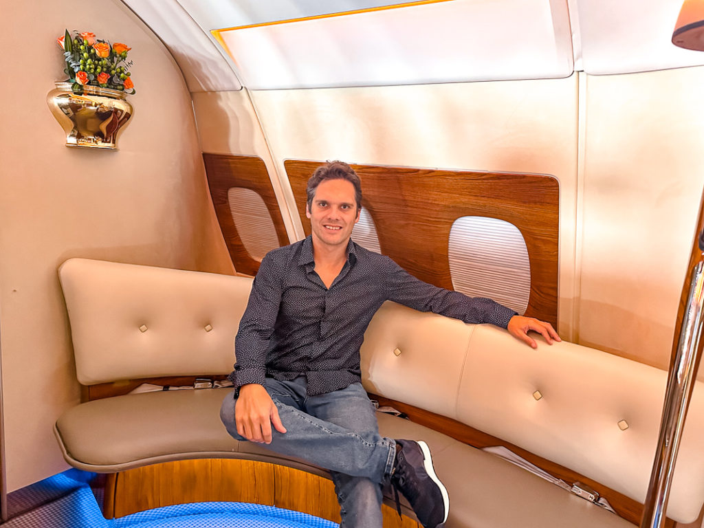 Emirates A380 - Classe Affaires