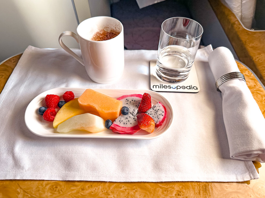 Emirates A380 - Classe Affaires