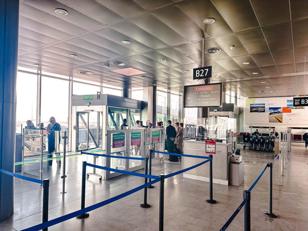 Embarquement Emirates - Nice Côte d'Azur