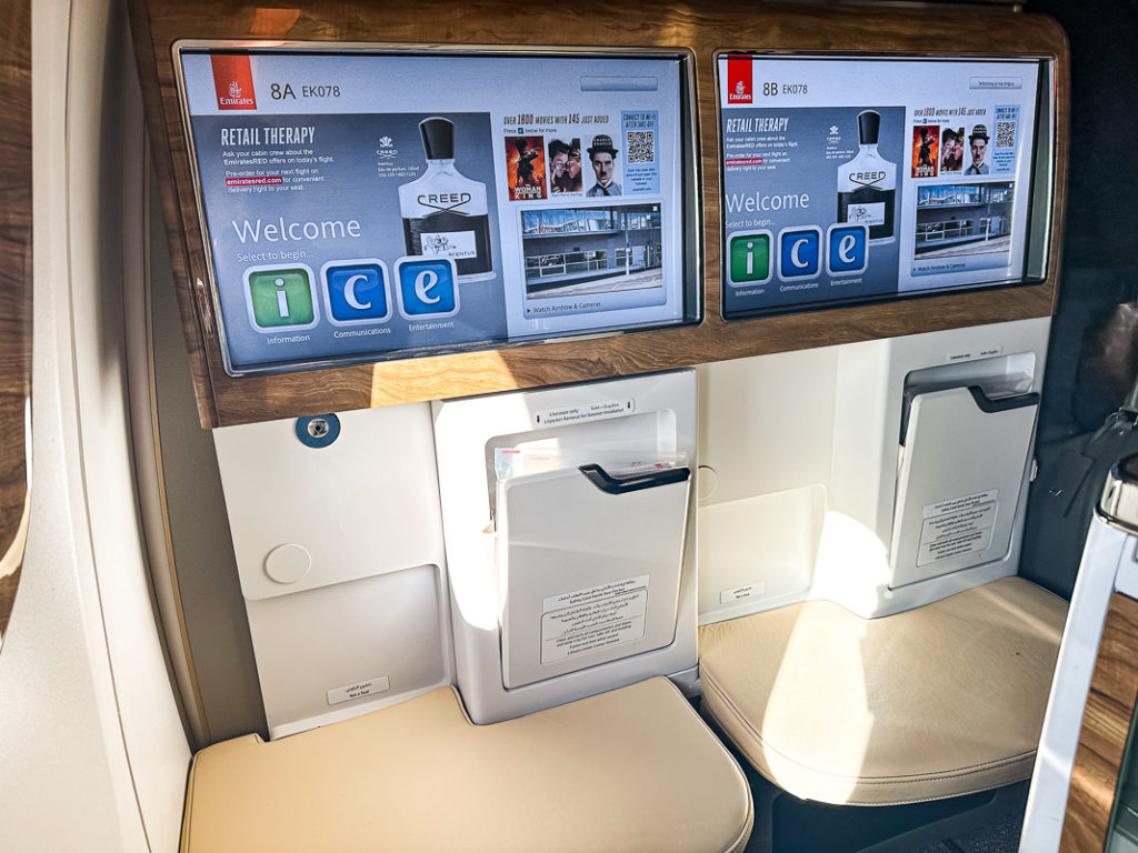 Emirates - B777 - Classe Affaires