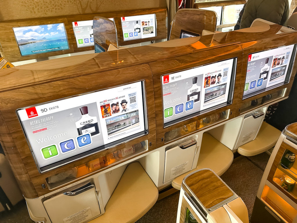 Emirates - B777 - Classe Affaires