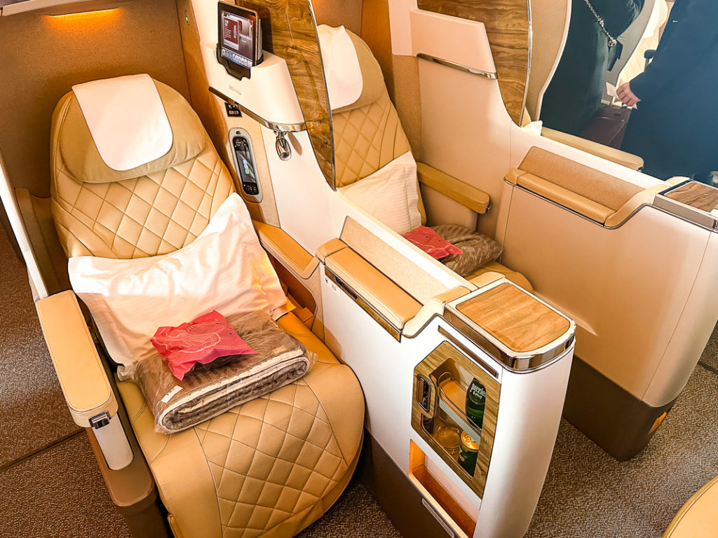 Emirates - B777 - Classe Affaires