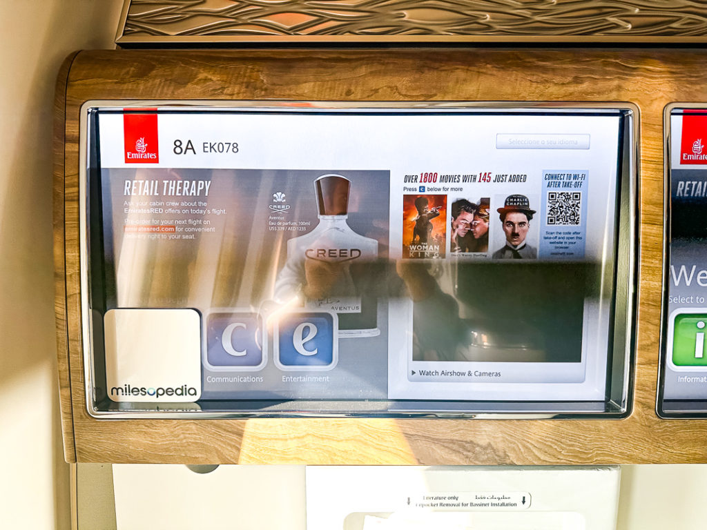 Emirates - B777 - Classe Affaires