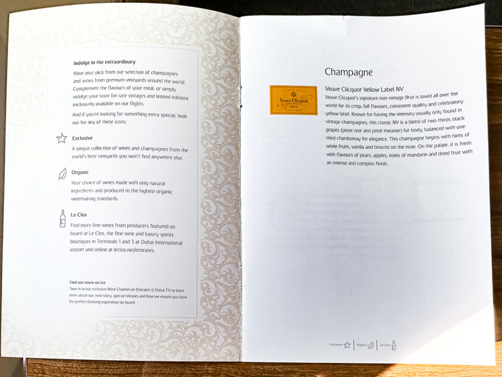 Emirates - B777 - Classe Affaires