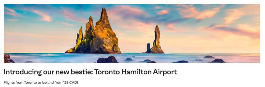 PLAY Toronto announcement