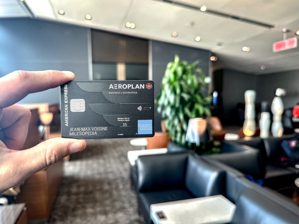 Salon Feuille d'Érable Air Canada - Cartes de crédit