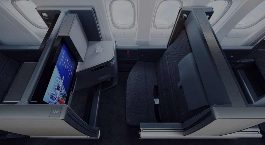 Ana business class the room