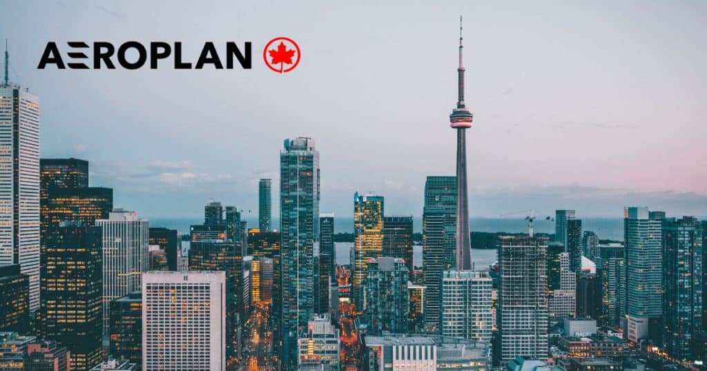 Aeroplan promo toronto