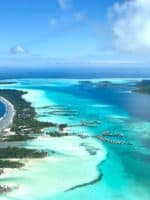 Bora bora vue d en haut