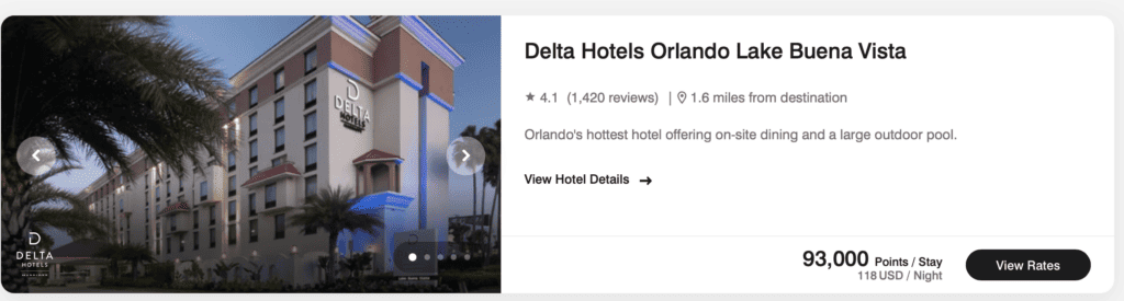 Delta hotel orlando lake buena vista