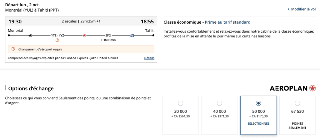 Yul ppt aeroplan aller